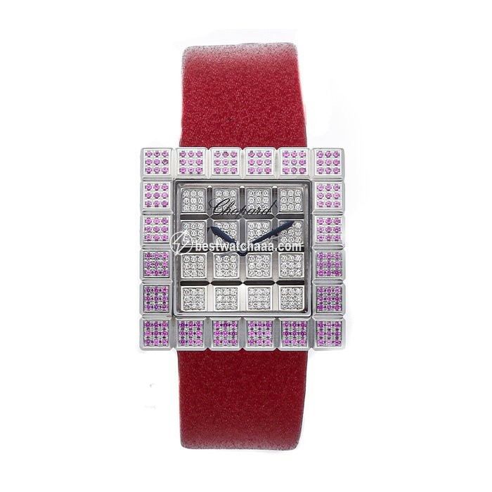 Chopard Ice Cube Womens watch Quartz White gold 13 6858 8-42