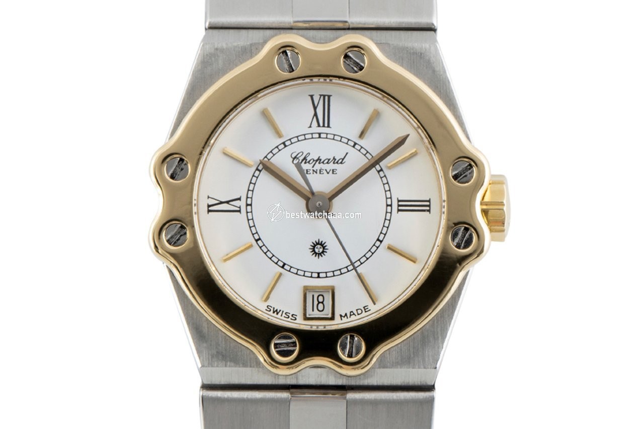 Chopard St. Moritz Womens watch Quartz Gold Steel 8024