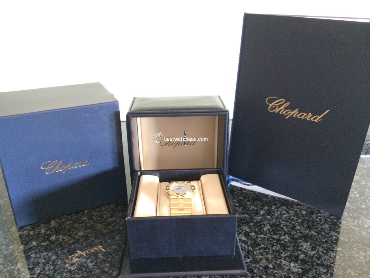 Chopard St. Moritz Mens watch Unisex Automatic Yellow gold 262560-0001 Sn: 33786 - gallery