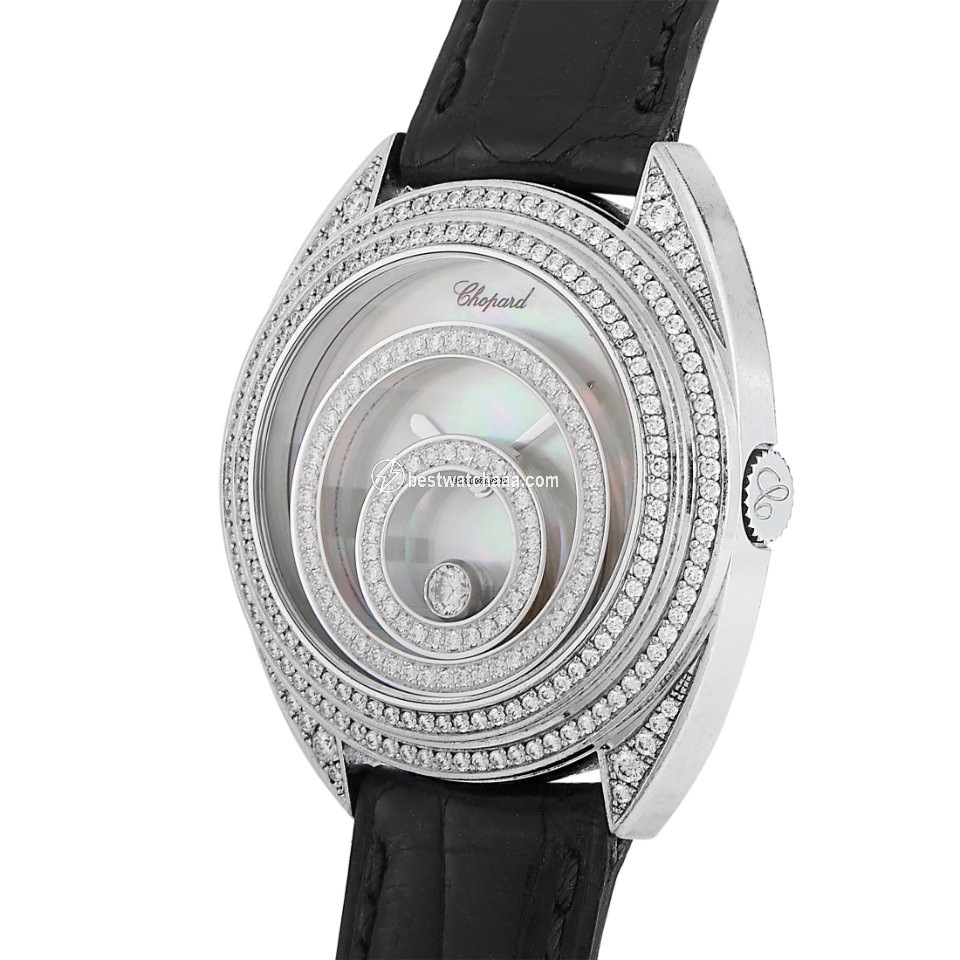 Chopard Happy Spirit Mens watch Unisex Quartz White gold 20 7061-20 - gallery