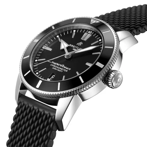 Breitling Superocean Heritage Men Automatic Black Rubber Watch AB2030121B1S1 - gallery