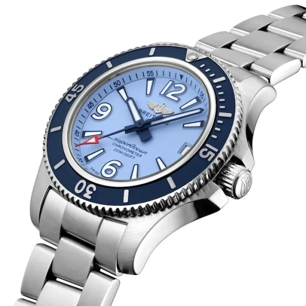 Breitling Superocean Women Automatic Blue Stainless Steel Watch A17316D81C1A1 - gallery