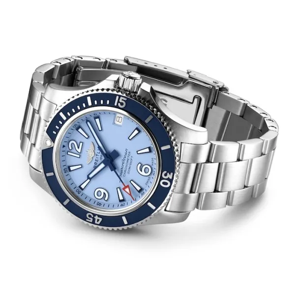 Breitling Superocean Women Automatic Blue Stainless Steel Watch A17316D81C1A1 - gallery