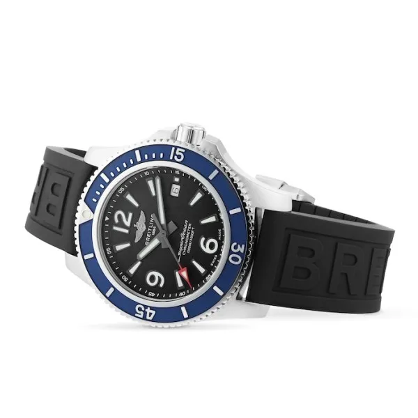 Breitling Superocean Men Automatic Black Rubber Watch A173678A1B1S1 - gallery