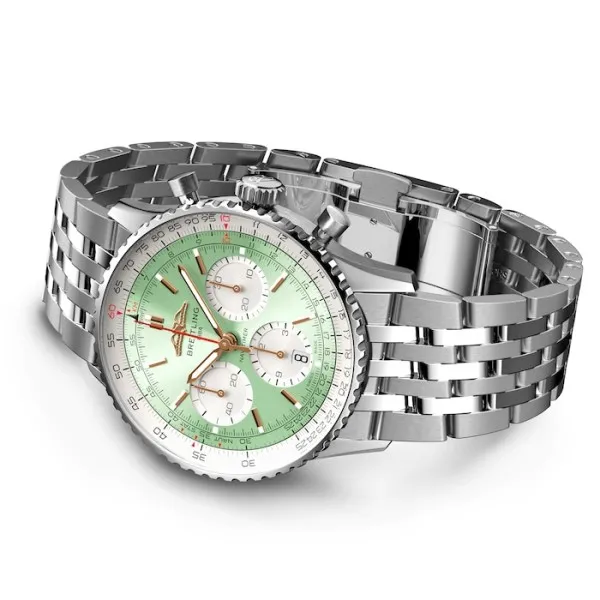 Breitling Navitimer Men Automatic Mint Stainless Steel Watch AB0139211L1A1 - gallery