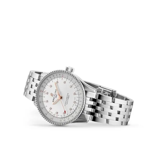 Breitling Navitimer Women Automatic Mother of Pearl Stainless Steel Watch A17395211A1A1 - gallery