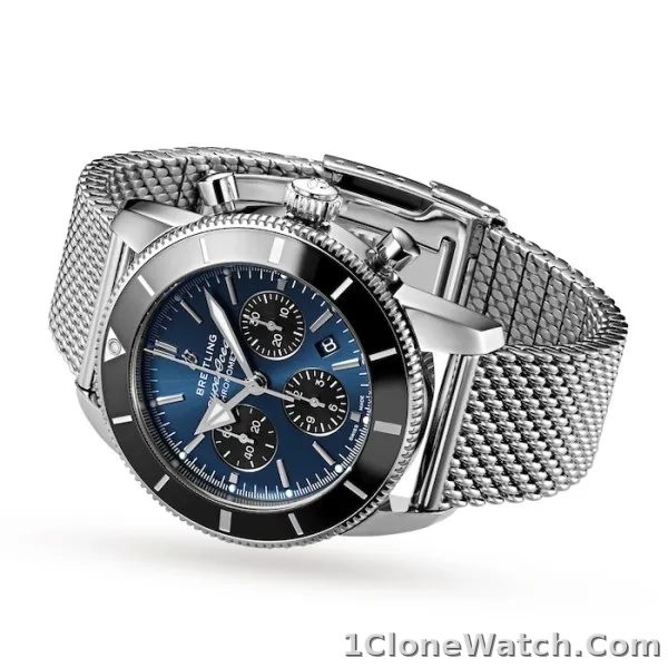 Breitling Superocean Heritage Men Automatic Blue Stainless Steel Watch AB0162121C1A1