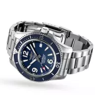 Breitling Superocean Men Automatic Blue Stainless Steel Watch A17366D81C1A1 - view 4