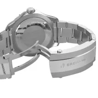 Breitling Superocean Men Automatic Turquoise Stainless Steel Watch A17376211L2A1 - view 6