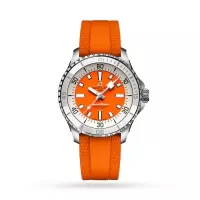 Breitling Superocean Unisex Automatic Orange Rubber Watch A17377211O1S1 - view 1