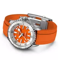 Breitling Superocean Unisex Automatic Orange Rubber Watch A17377211O1S1 - view 5