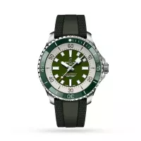 Breitling Superocean Men Automatic Green Rubber Watch A17376A31L1S1 - view 1