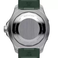 Breitling Superocean Men Automatic Green Rubber Watch A17376A31L1S1 - view 3