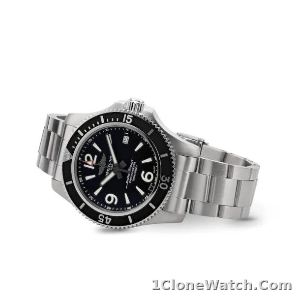 Breitling Superocean Men Automatic Black Stainless Steel Watch A17366021B1A1 - detail