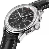 Breitling Premier Men Automatic Black Crocodile Watch A13315351B1P1 - view 3