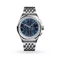 Breitling Premier Men Automatic Blue Stainless Steel Watch A13315351C1A1 - view 1