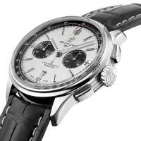 Breitling Premier Men Automatic Black Crocodile Watch AB0118221G1P1 - view 3