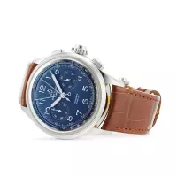 Breitling Premier Men Blue Alligator Watch AB1510171C1P1 - view 5
