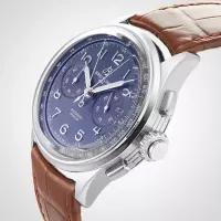 Breitling Premier Men Blue Alligator Watch AB1510171C1P1 - view 7