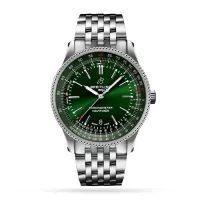 Breitling Navitimer Men Automatic Green Stainless Steel Watch A17326361L1A1 - view 1