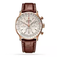 Breitling Navitimer Men Automatic Silver Alligator Watch RB0139211G1P1 - view 1