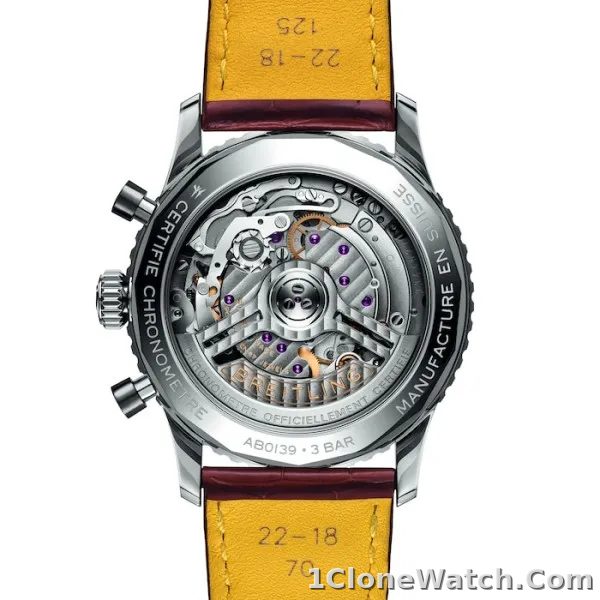 Breitling Navitimer Men Automatic Mint Alligator Watch AB0139211L1P1 - detail