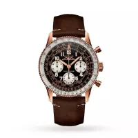 Breitling Navitimer Men Automatic Brown Leather Watch RB0910371B1X1 - view 1