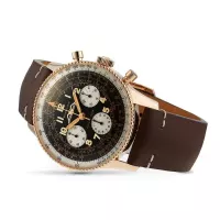 Breitling Navitimer Men Automatic Brown Leather Watch RB0910371B1X1 - view 3
