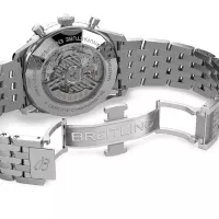 Breitling Navitimer Men Automatic Green Stainless Steel Watch AB0137241L1A1 - view 7