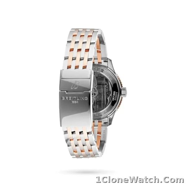 Breitling Navitimer Women Automatic Mother of Pearl Stainless Steel   Rose Gold Watch U17395211A1U1
