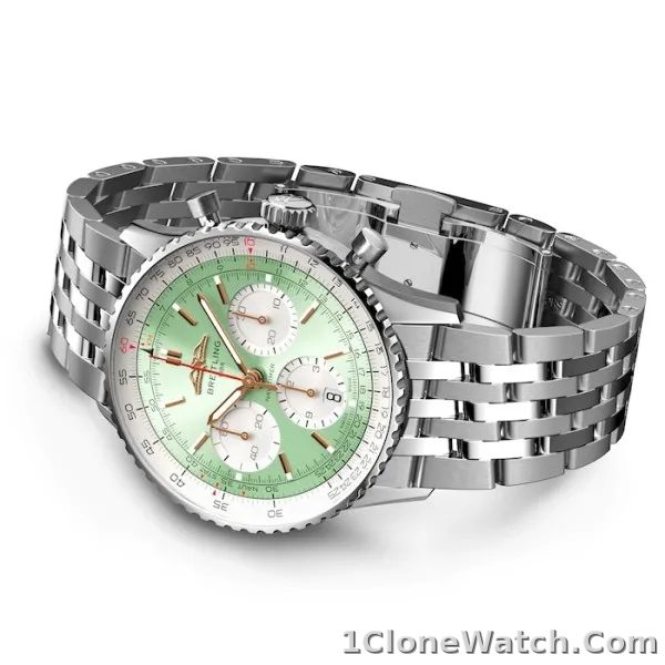 Breitling Navitimer Men Automatic Mint Stainless Steel Watch AB0139211L1A1