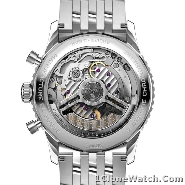 Breitling Navitimer Men Automatic Mint Stainless Steel Watch AB0139211L1A1