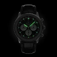 Breitling Navitimer Men Automatic Black Alligator Watch AB0137211B1P1 - view 6