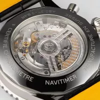Breitling Navitimer Men Automatic Black Alligator Watch AB0137211B1P1 - view 7