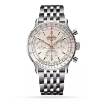 Breitling Navitimer Men Automatic Silver Stainless Steel Watch AB0139211G1A1 - view 1
