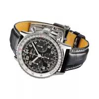 Breitling Navitimer Men Automatic Black Crocodile Watch PB02301A1B1P1 - view 4