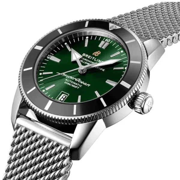 Breitling Superocean Heritage Men Automatic Green Stainless Steel Watch AB2010121L1A1 - gallery