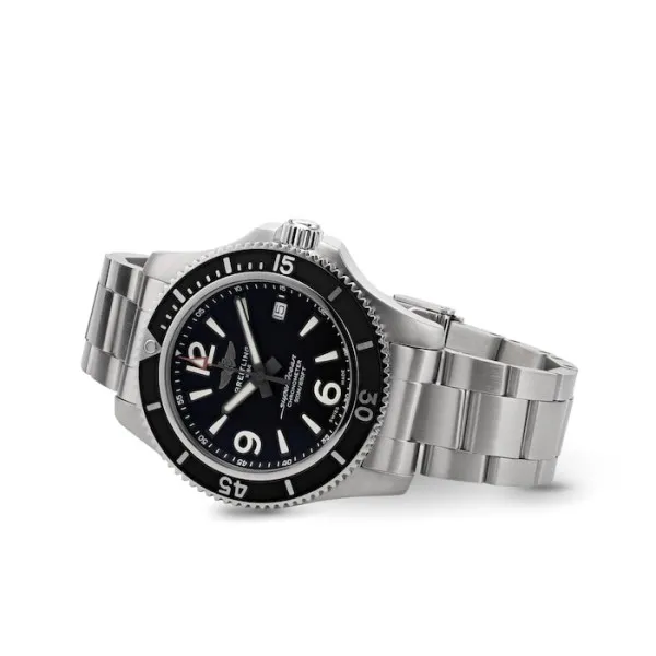 Breitling Superocean Men Automatic Black Stainless Steel Watch A17366021B1A1 - gallery