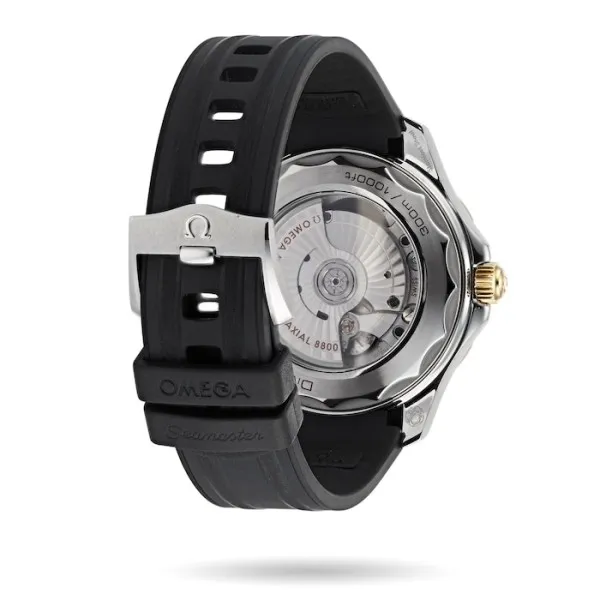 Omega Seamaster Men Automatic Black Rubber Watch O21022422001001 - gallery