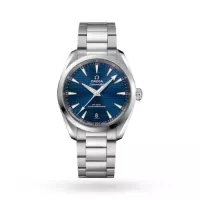Omega Seamaster Aqua Terra Men Automatic Blue Stainless Steel Watch O22010382003001 - view 1