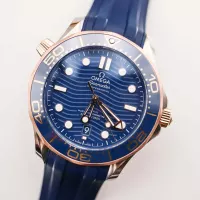 Omega Seamaster Men Automatic Blue Rubber Watch O21022422003002 - view 4