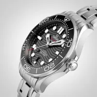 Omega Seamaster Men Automatic Black Stainless Steel Watch O21030422001001 - view 3