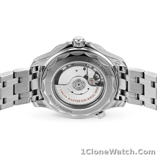 Omega Seamaster Men Automatic White Stainless Steel Watch O21030422004001