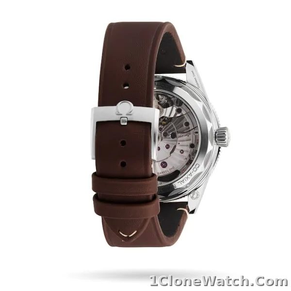 Omega Seamaster Men Automatic Black Calf Watch O23432412101001