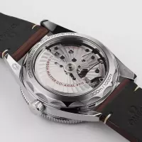 Omega Seamaster Men Automatic Black Calf Watch O23432412101001 - view 3