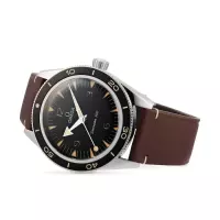 Omega Seamaster Men Automatic Black Calf Watch O23432412101001 - view 6