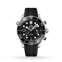 Omega Seamaster Men Automatic Black Rubber Watch O21032445101001 - view 1