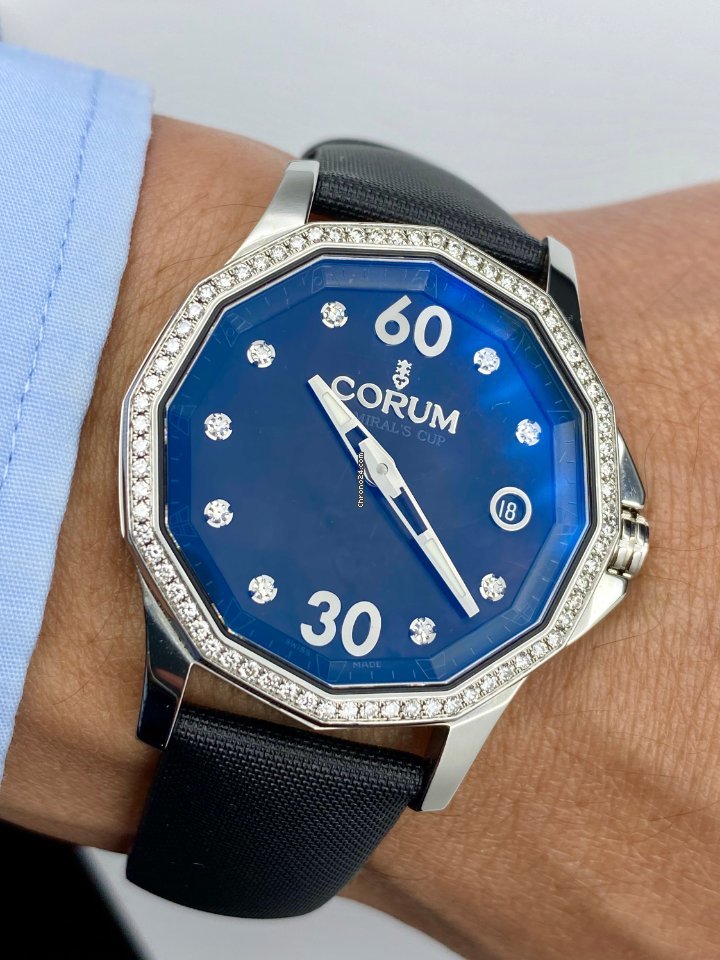 Corum Admirals Cup Legend 38 Womens watch Automatic Steel 082.101.47 0F41 PN11 - gallery