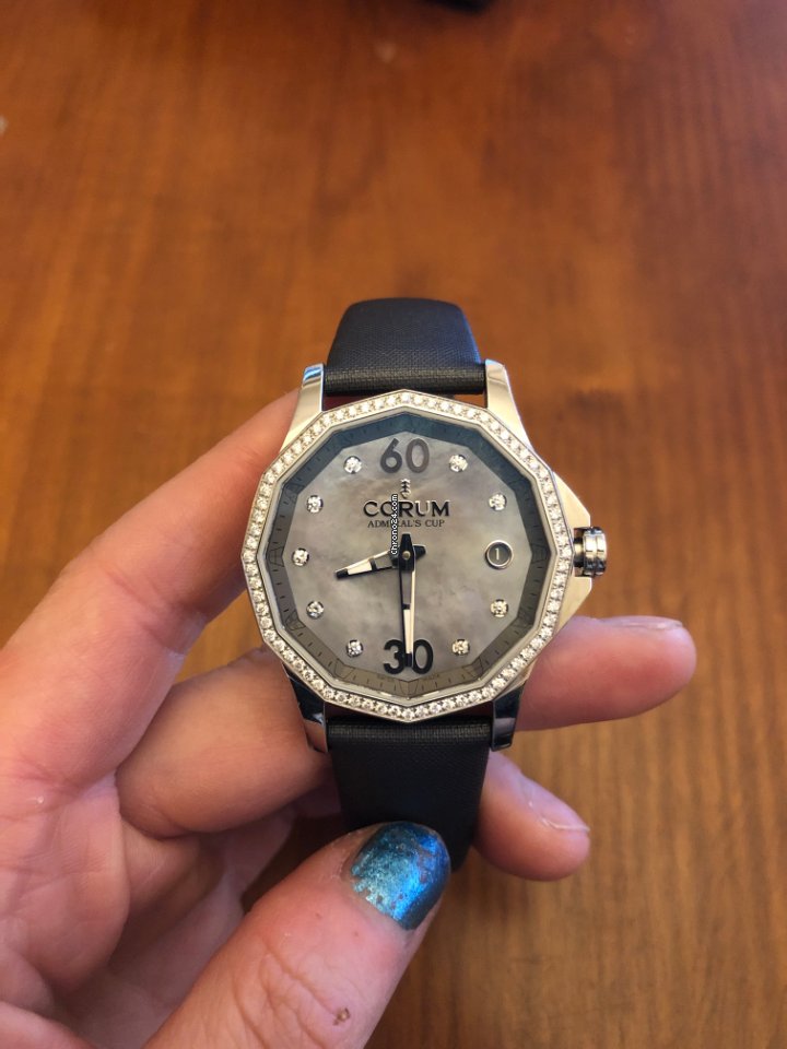 Corum Admirals Cup Legend 38 Womens watch Automatic 082.101.47 F149 PK11 - gallery