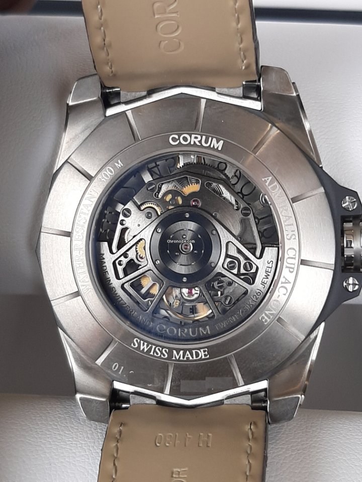 Corum Admirals Cup AC-One Mens watch Unisex Automatic Titanium 082.401.04 0F01 FH10 - gallery